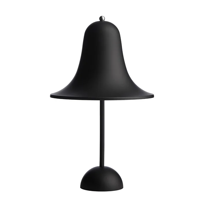 Verpan - Pantop Portable LED Akkuleuchte Ø 30 x 18 cm, schwarz matt