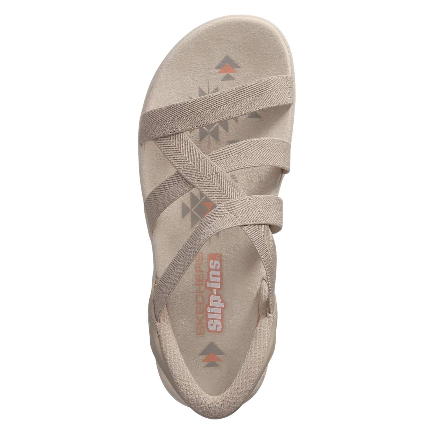 Skechers Sandalen REGGAE SLIM - taupe