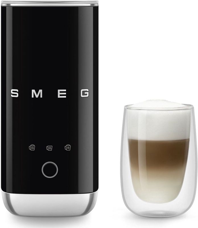 SMEG - MFF02BLEU - Melkopschuimer - Zwart - 500 W - 180 ml
