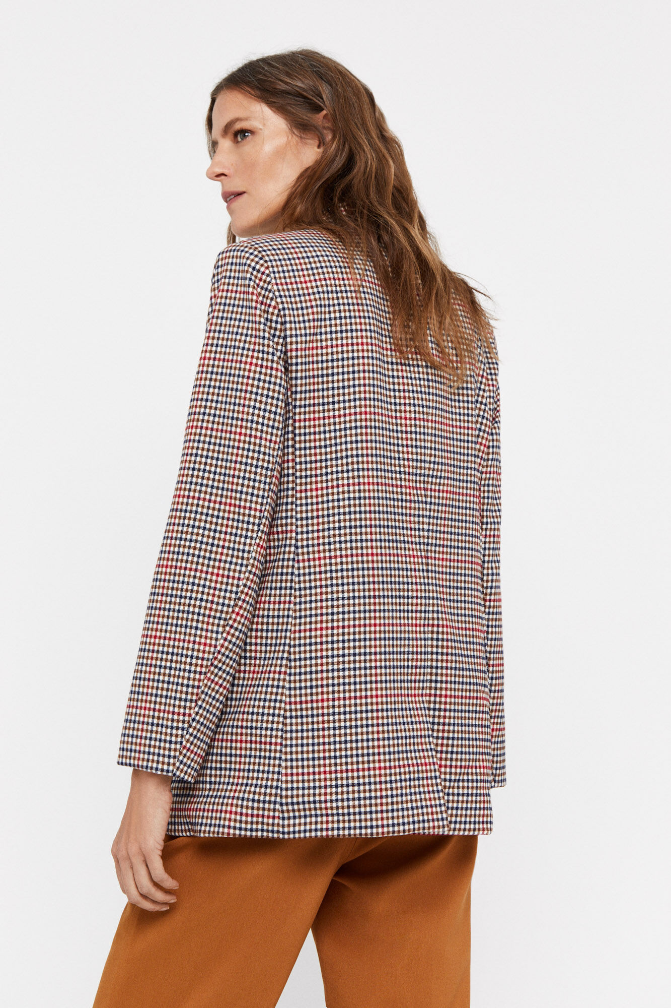 Blazer Cross Flow - Estampa Laranja