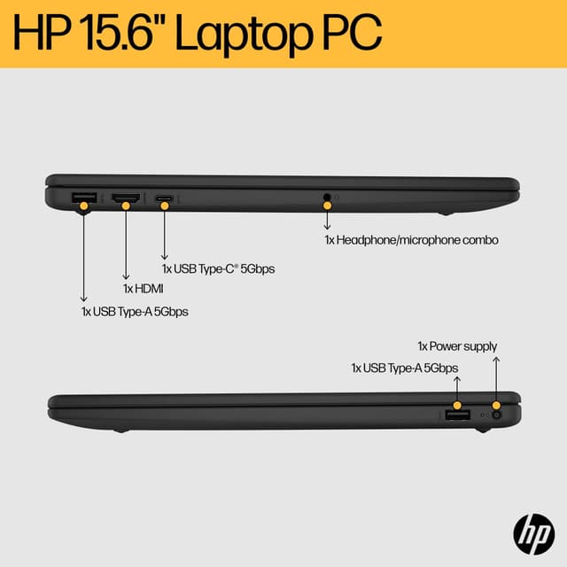 HP Laptop 15-fc0828no R5-7520U/16/512 15,6