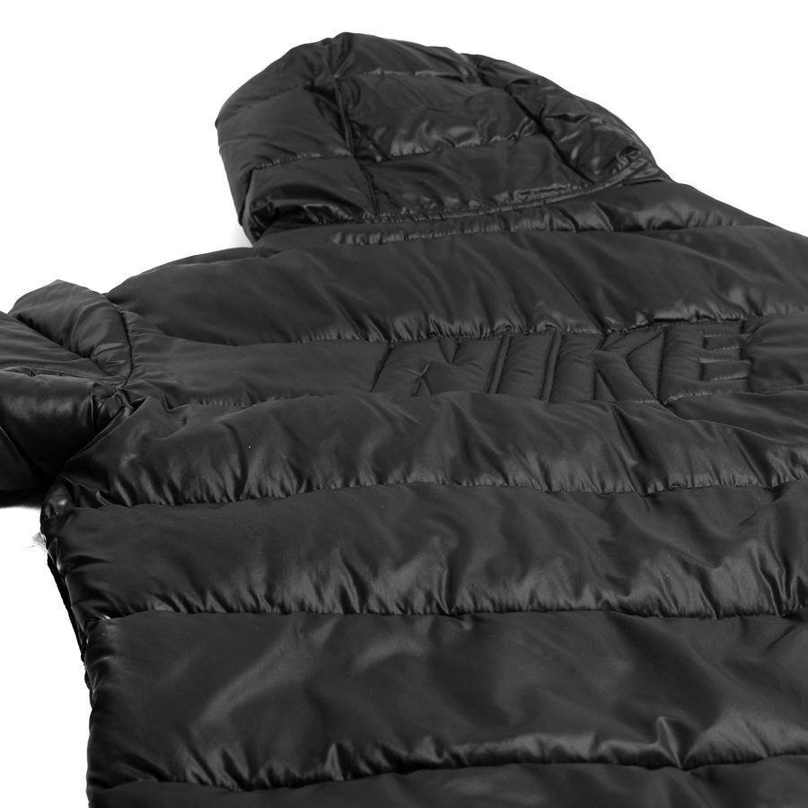 Nike Manteau d'Hiver Doudoune NSW Therma-FIT - Noir/Blanc Enfant