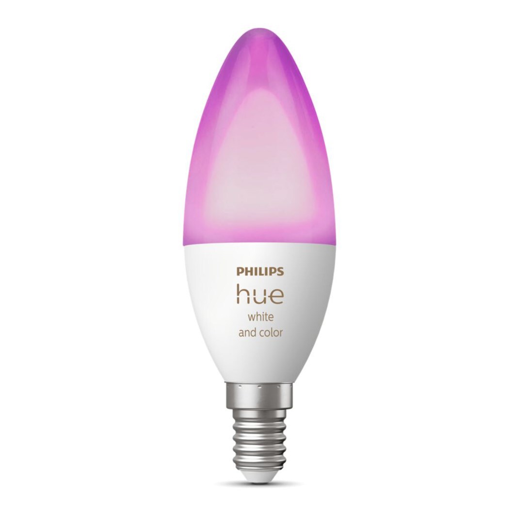 Philips Hue Color Ambiance Smart LED-pære E14 470 lm 1-pk.