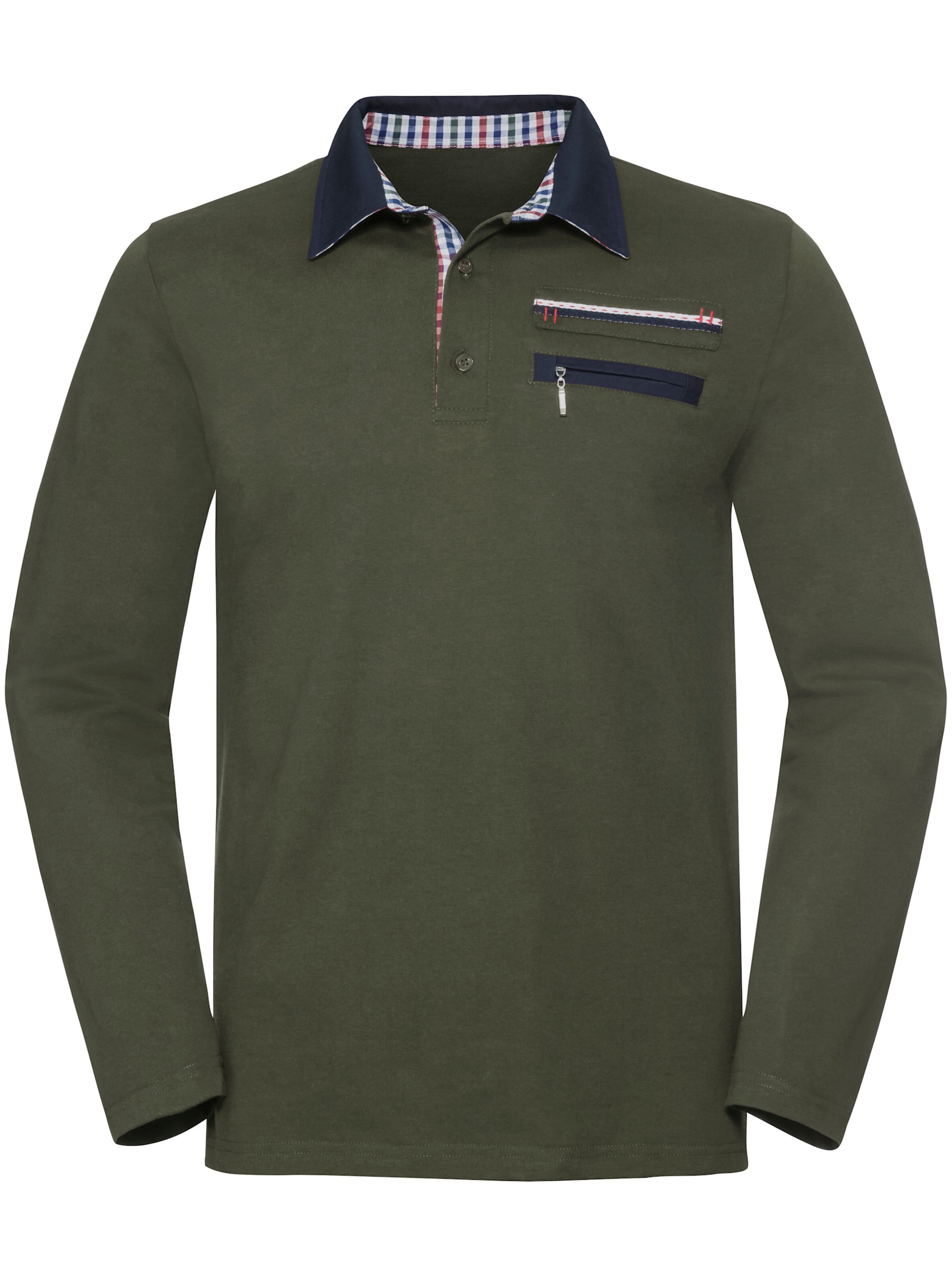 Catamaran Langarm-Shirt in schilf
