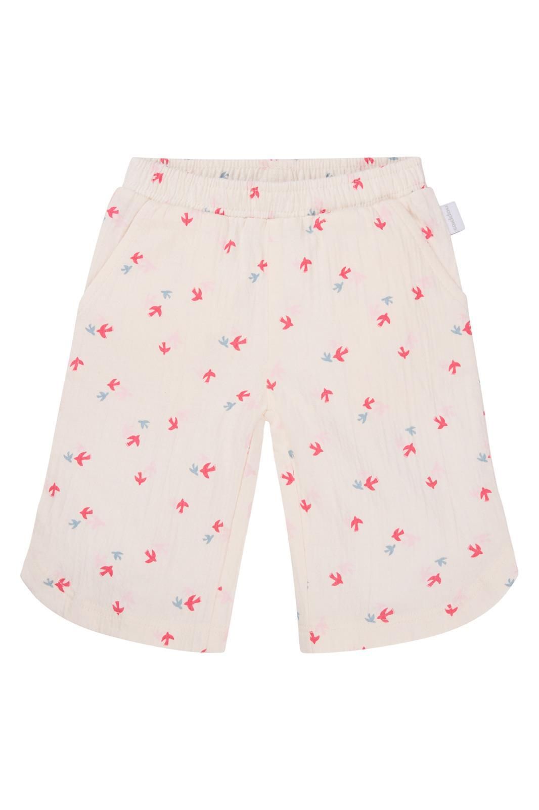 Noppies Baby Broek Morada - Animals pattern Off white