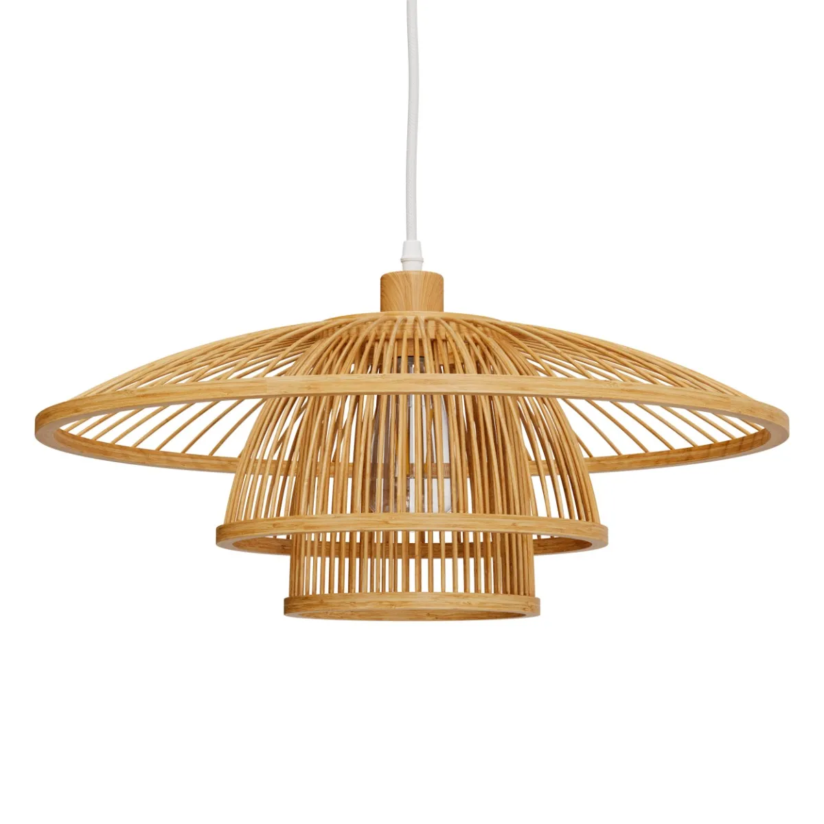 Rendez Vous Deco Suspension Mirabel Bambou