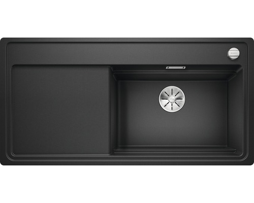 Blanco ZENAR XL 6 SF spoelbak, 988 x 498 mm, antraciet, 524082, 1 kom, kom rechts, met afdruipgedeelte, vlak ingebouwd