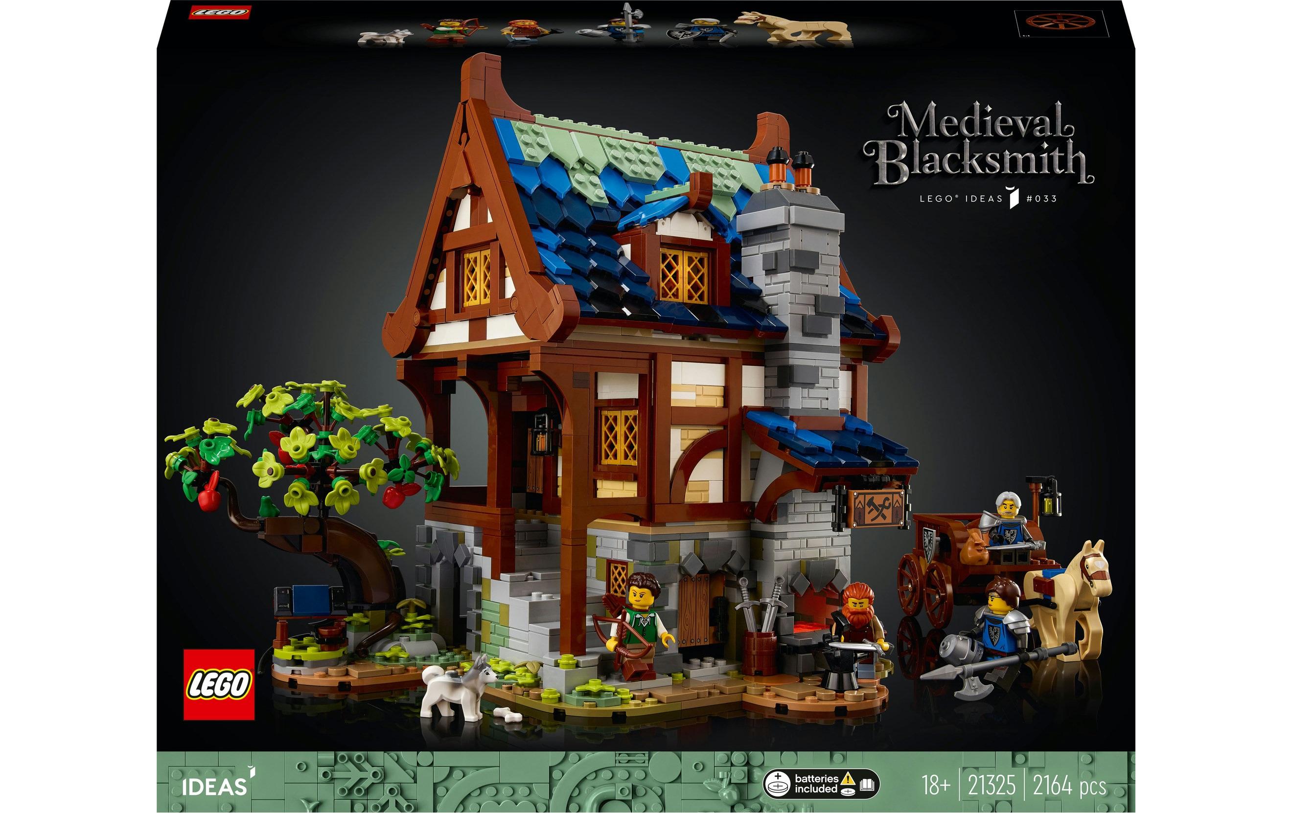 Ideas Mittelalterliche Schmiede 21325<br>LEGO Bausteine Set