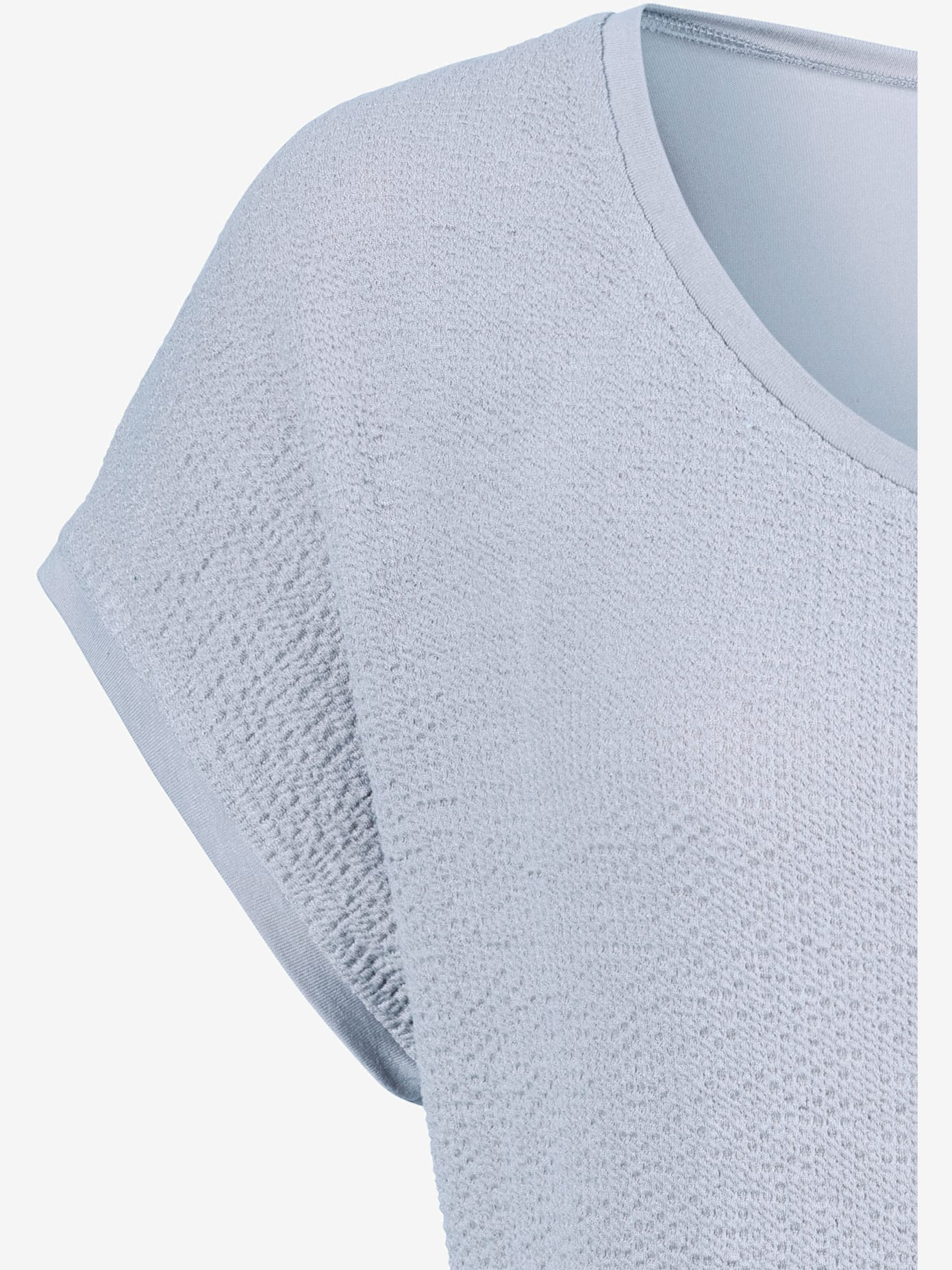 T-shirt mélange de matières extensible en viscose agréable