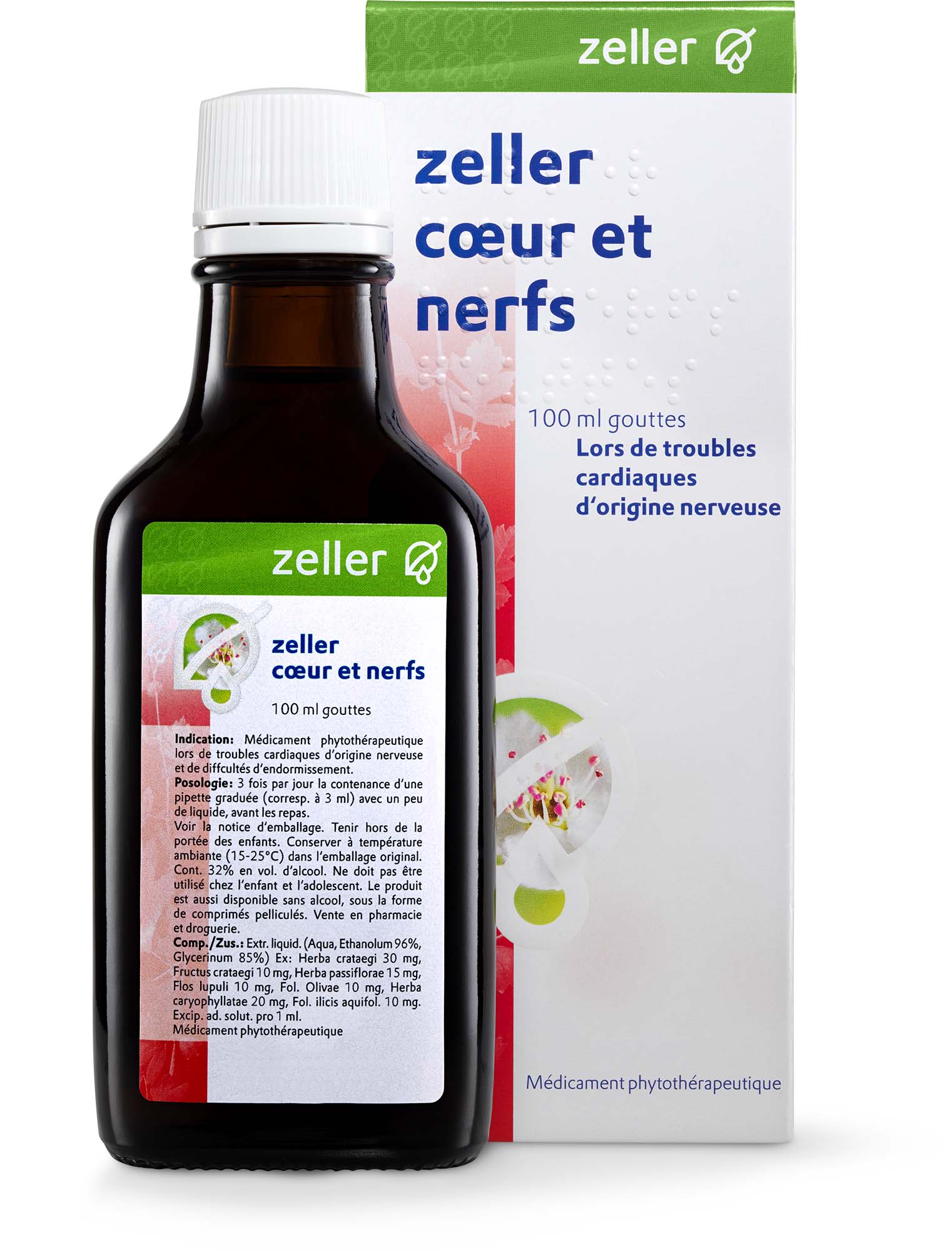 ZELLER Herz und Nerven Tropfen Fl 100 ml
