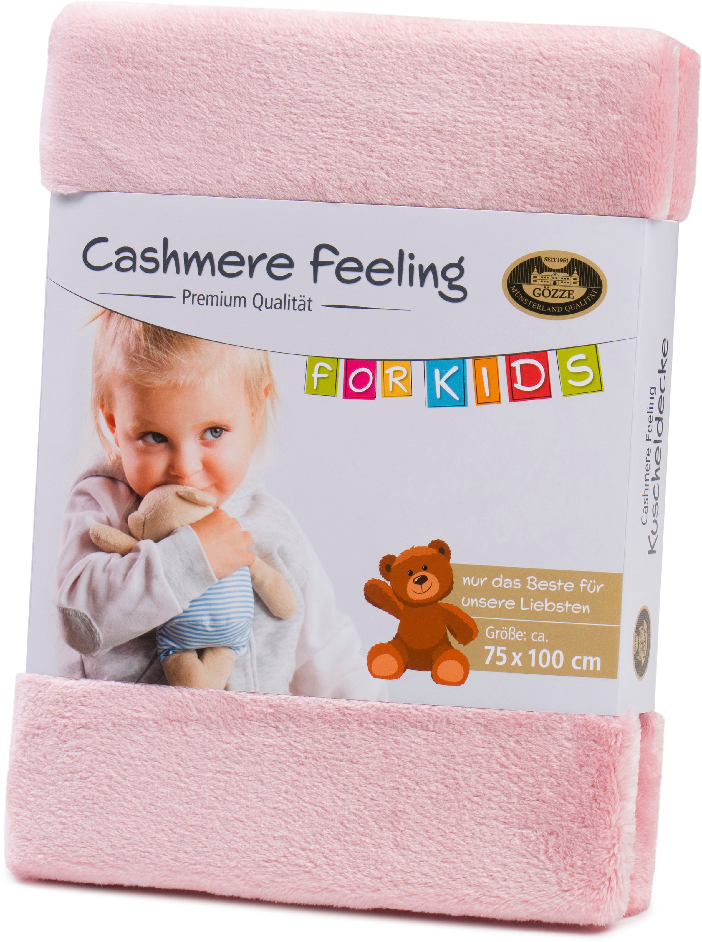 Gözze Kinderdecke »Premium Cashmerefeeling« kuschelig warm