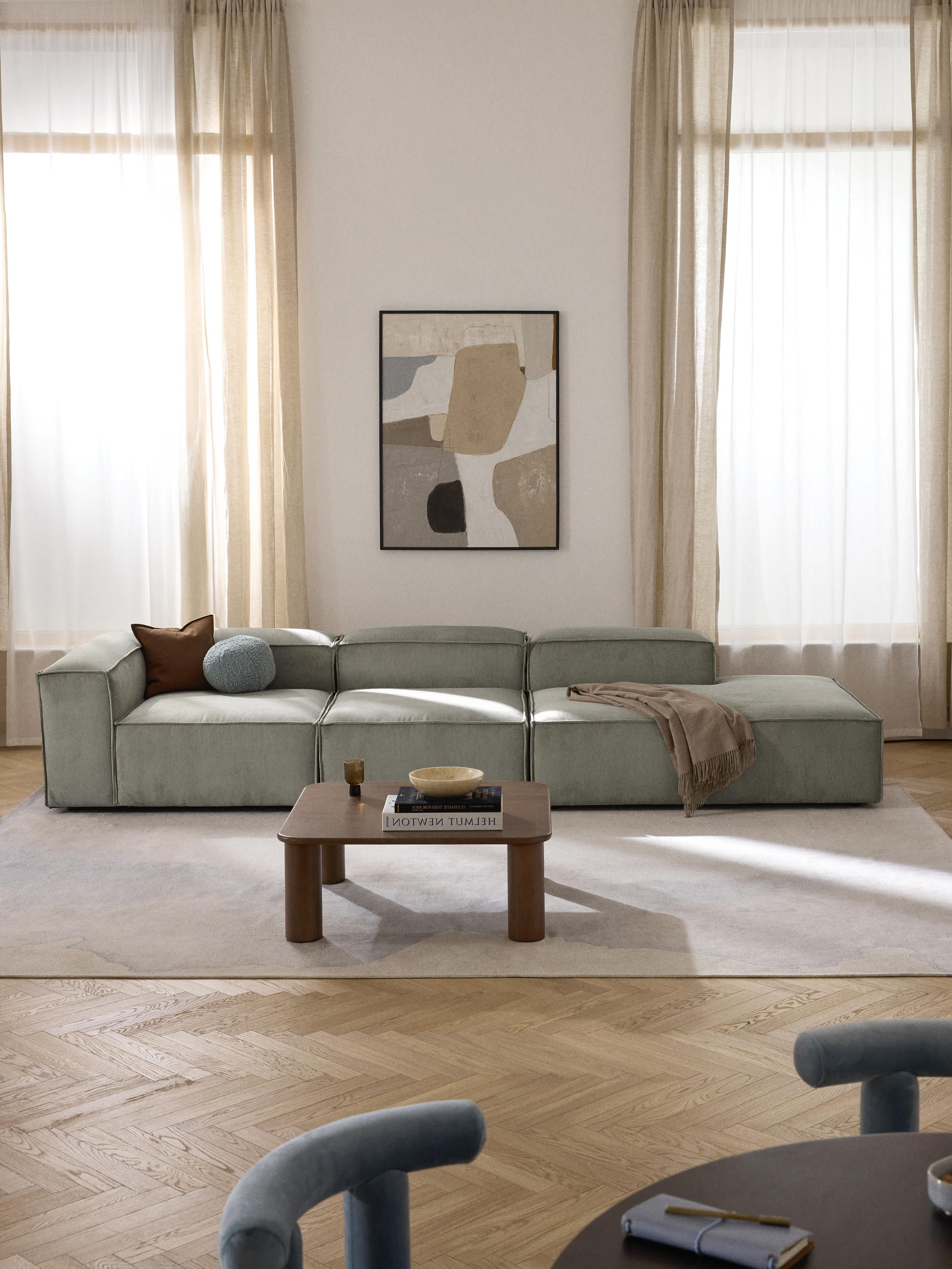 Modulaire XL chaise longue Lennon van corduroy