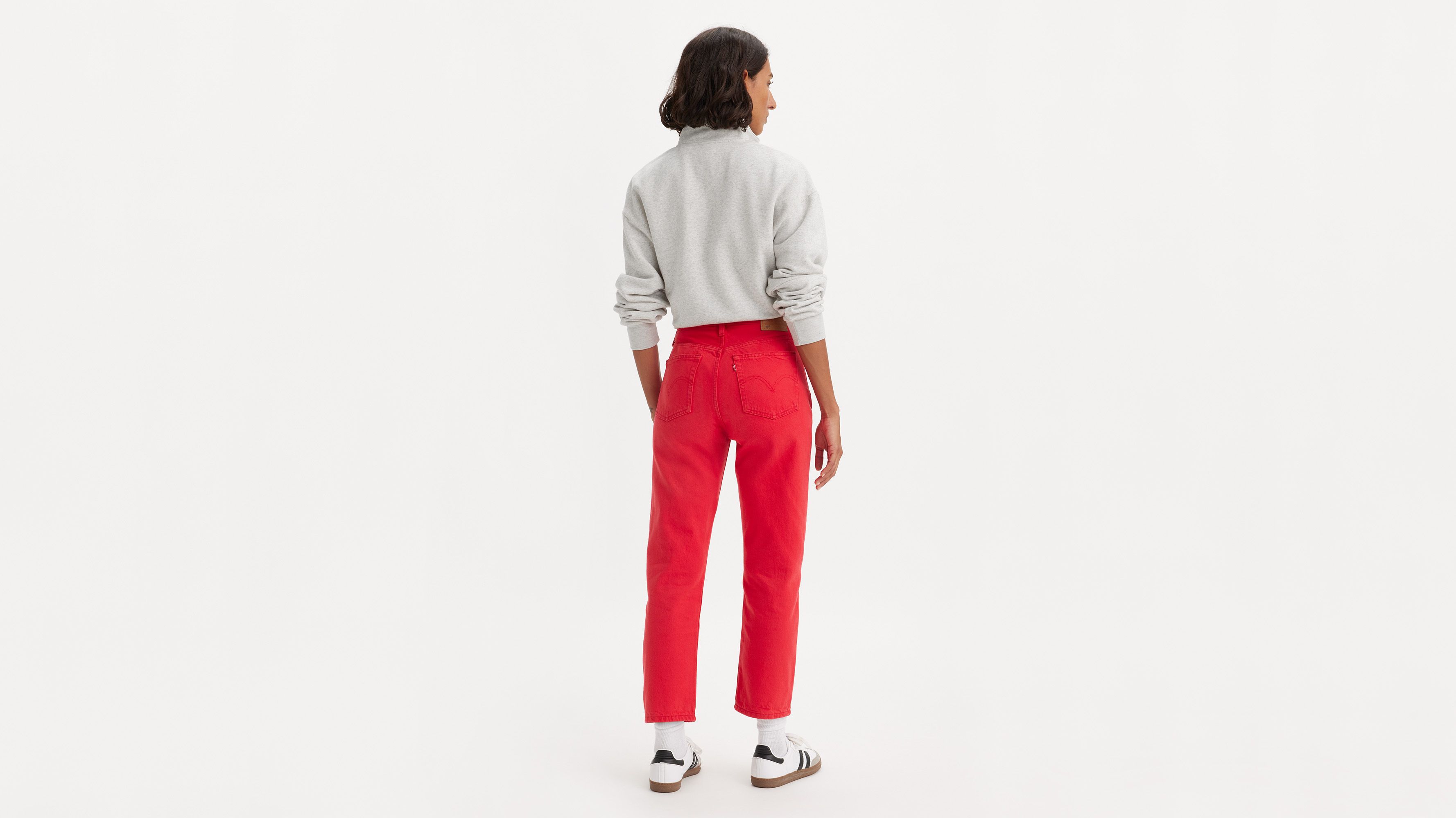 Levi's® jean court 501® - Script Red 501 - Rouge