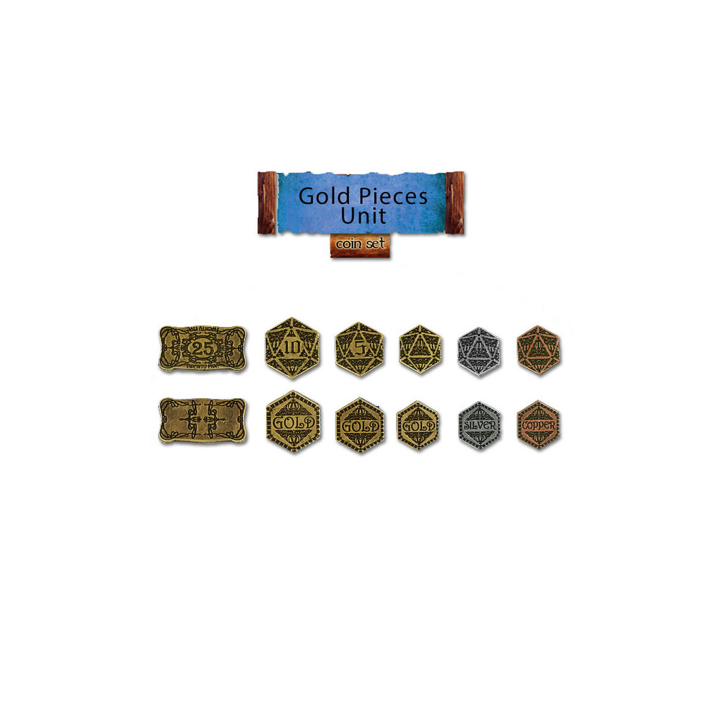 Set de Pièces Métal - Gold Pieces Unit