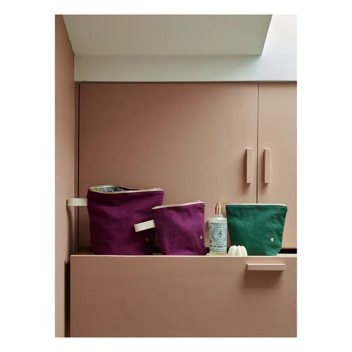 La cerise sur le gâteau Trousse de toilette | Pourpre