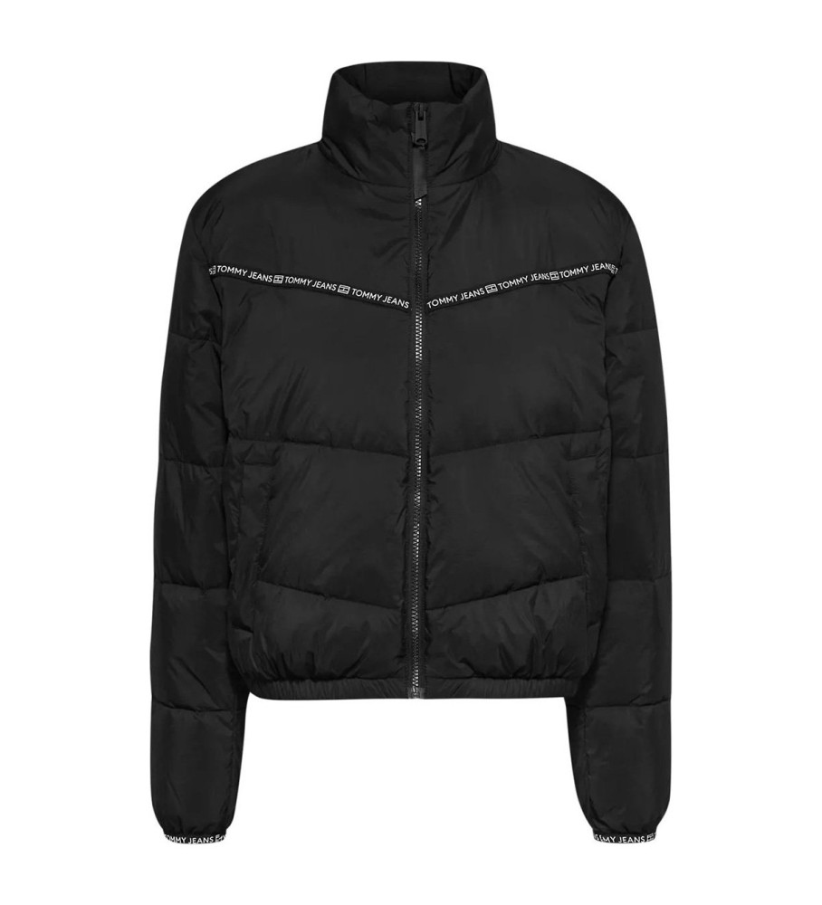 Anoraque acolchoado leve Tommy Jeans preto