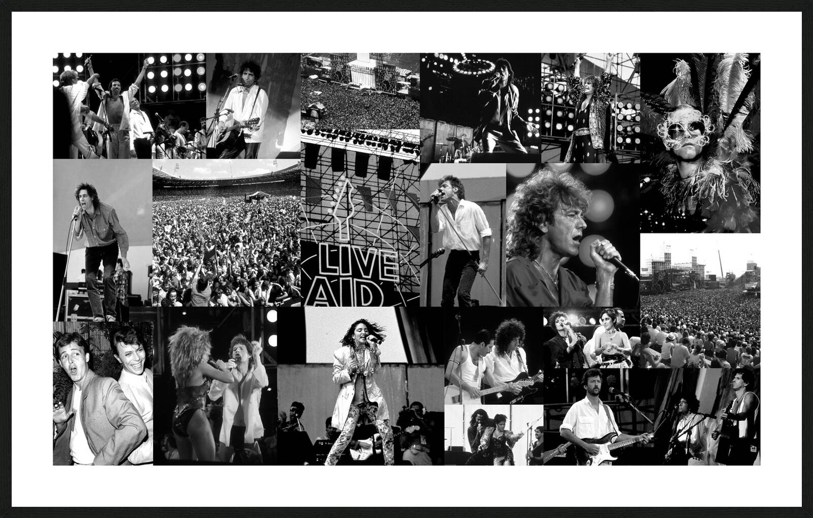 Live Aid by Music Collection - Open Edition.