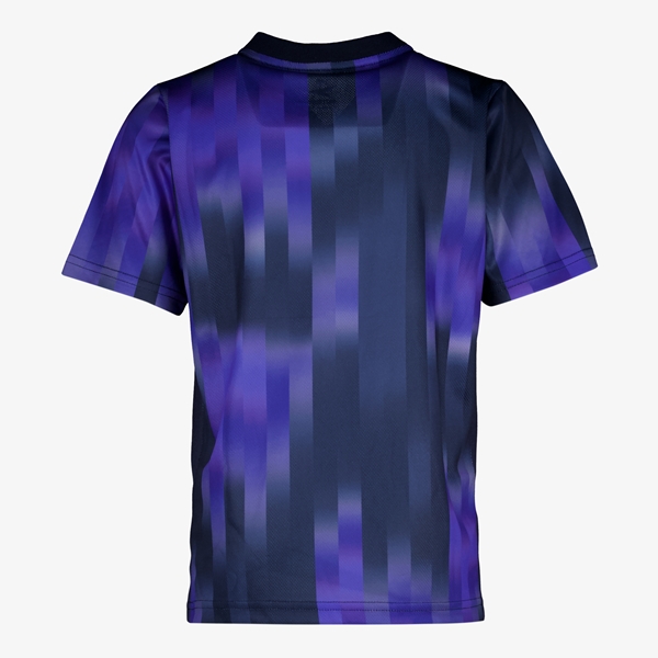 Dutchy Dry kinder voetbal T-shirt met print blauw