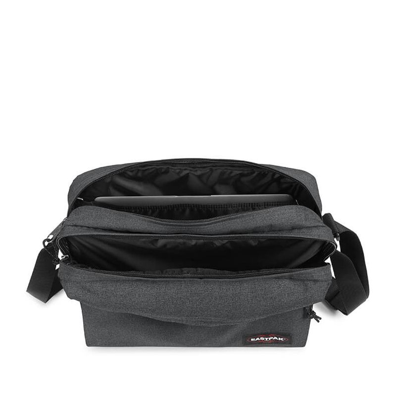 Sac bandoulière ordinateur 16 pouces Crosser 38 cm Black Denim