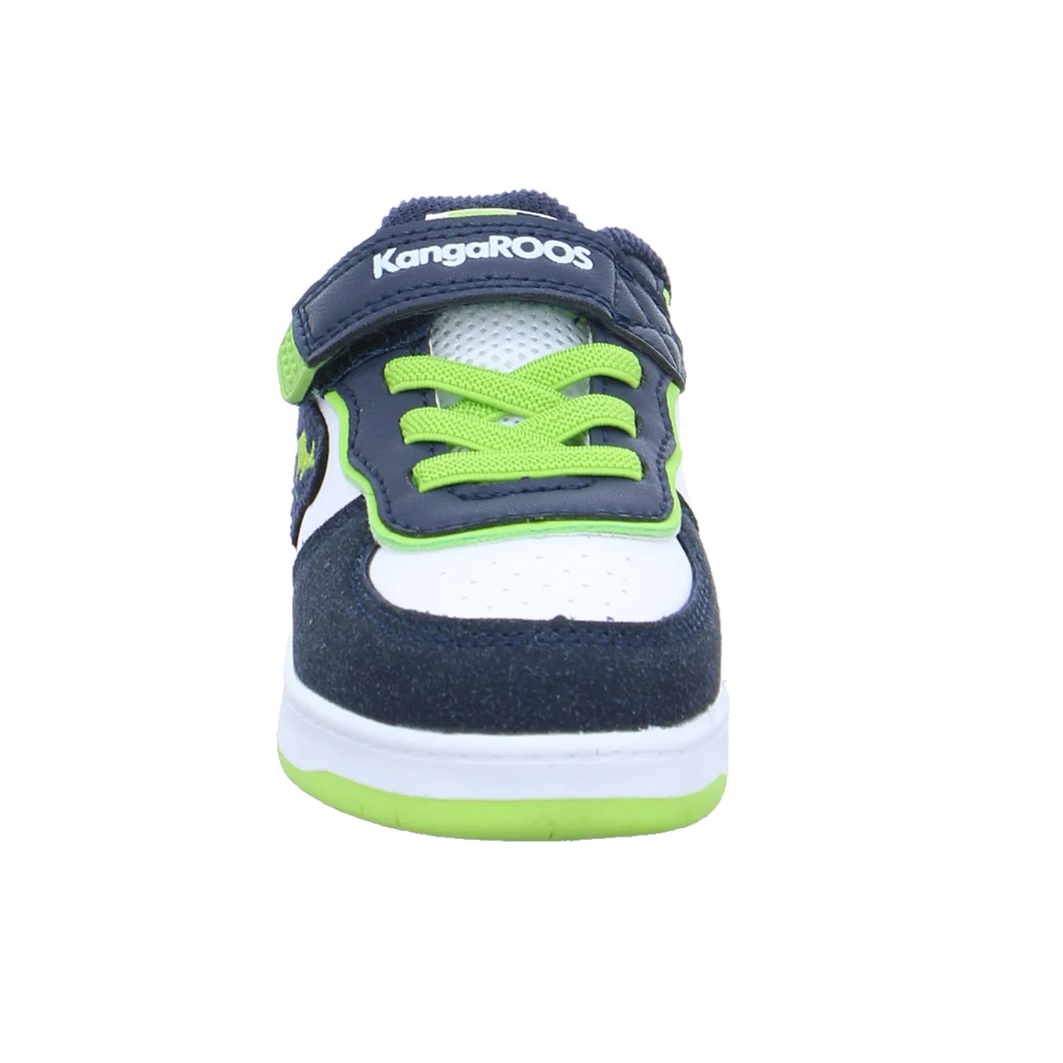 KANGAROOS Baby-Sport-Bottine Blau Lederimitat  Sneaker
