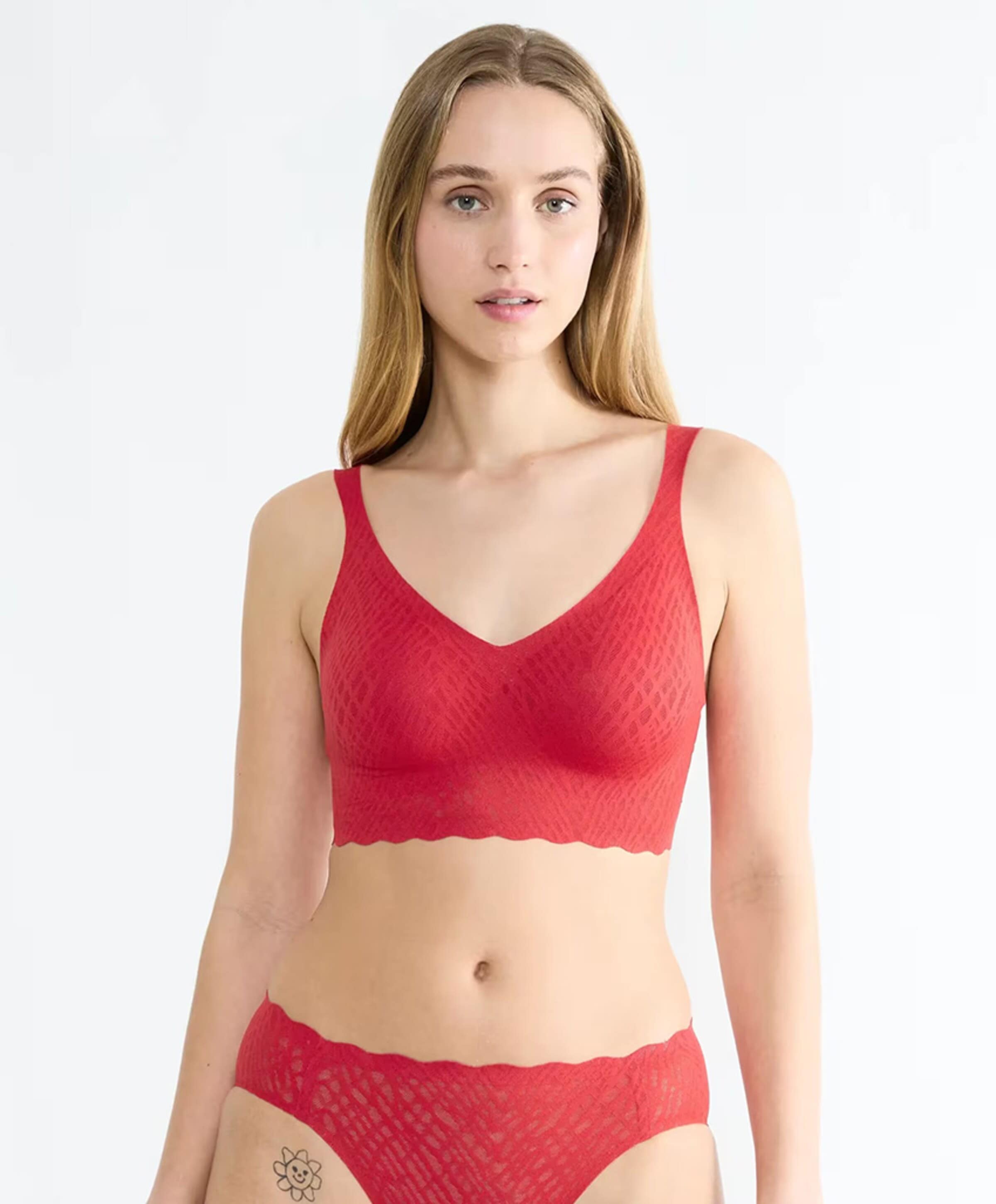 Sloggi Dames bralette rood