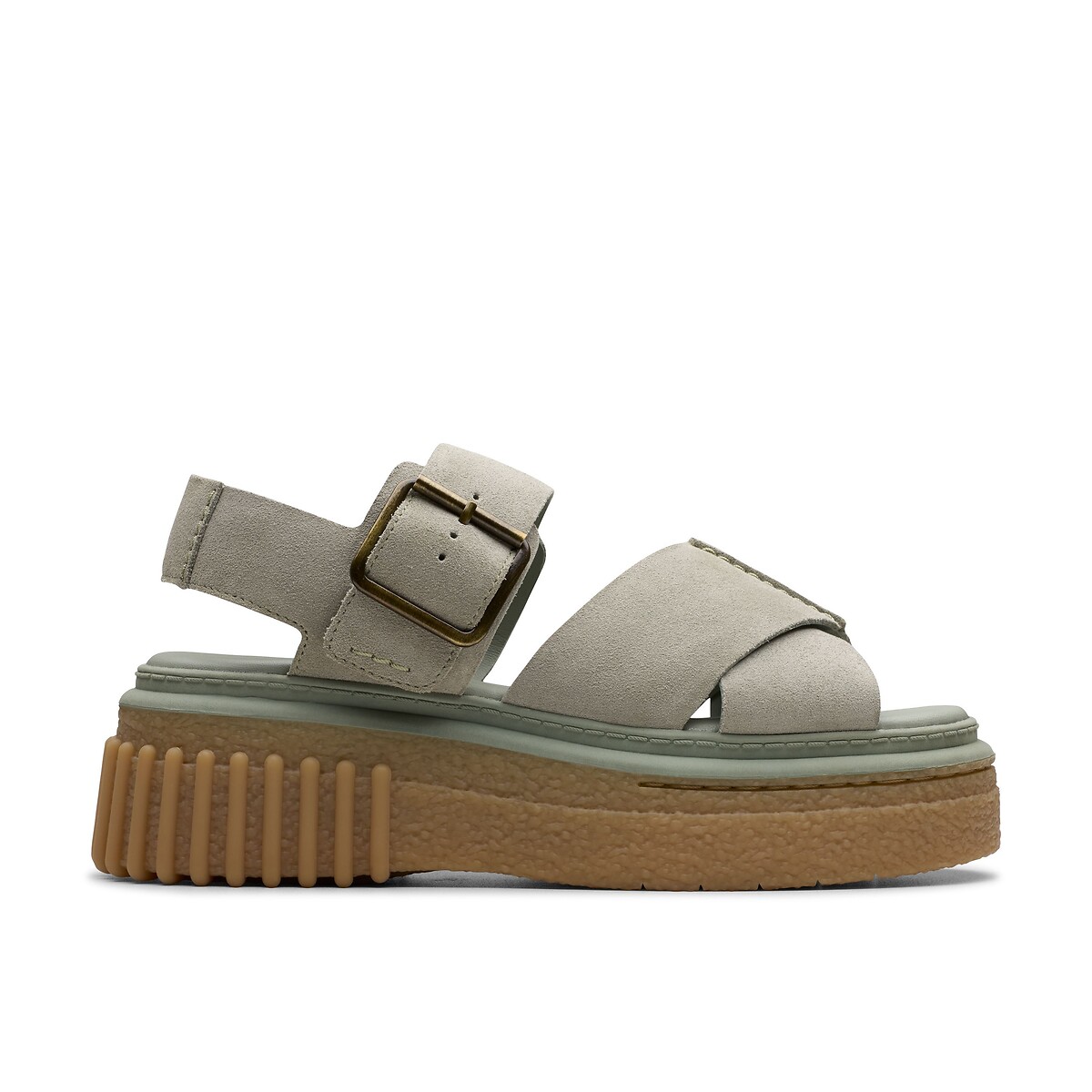 CLARKS<br>Sandálias de couro Evamar Wish