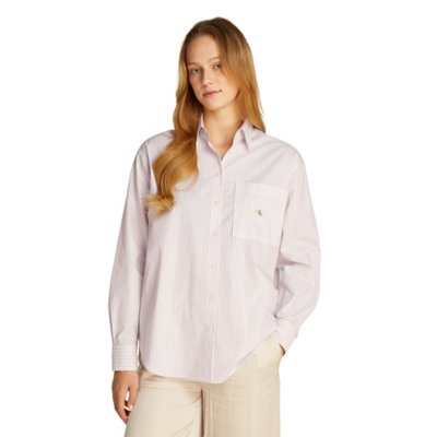Chemise à manches longues femme Woven Label Relaxed CALVIN KLEIN