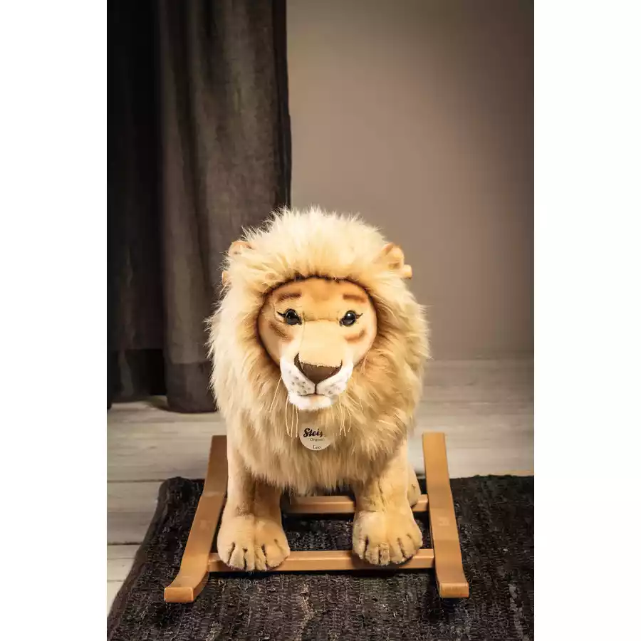 Steiff Schaukeltier Leo Löwe goldblond, 70 cm