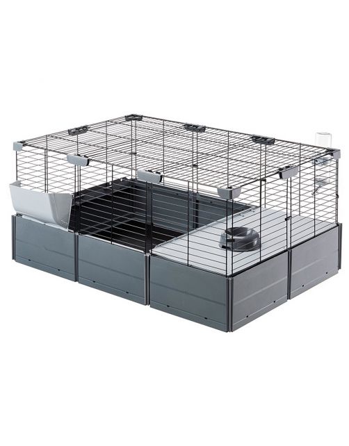 Ferplast Multipla - Dierenverblijf - 107.5x72x50 cm Grijs