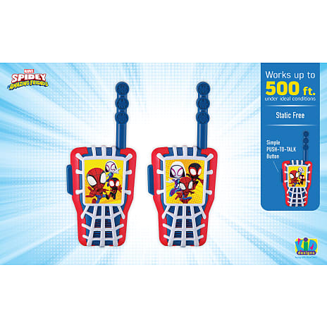 Spidey walkie talkie