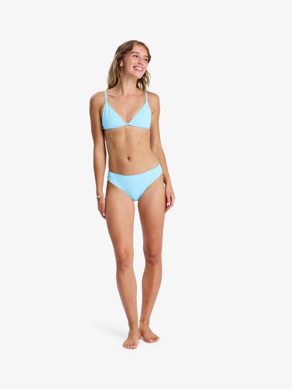 Roxy Palm Dreams Fixed Tri Haut de bikini triangle Bleu Femme