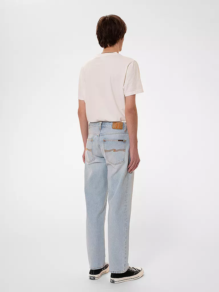 NUDIE JEANS T-Shirt ROY  creme