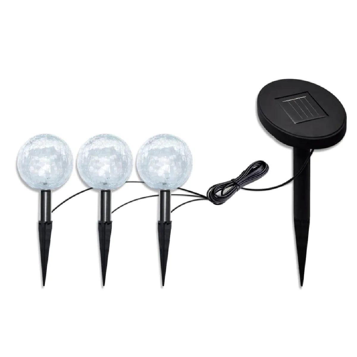 vidaXL Lampes solaires