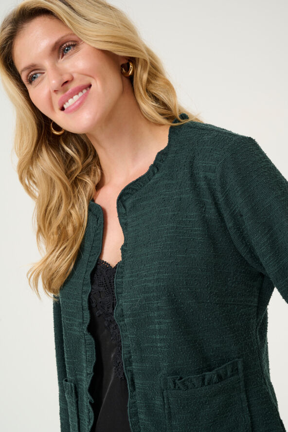 Cream CRMellie Cardigan Ponderosa pine