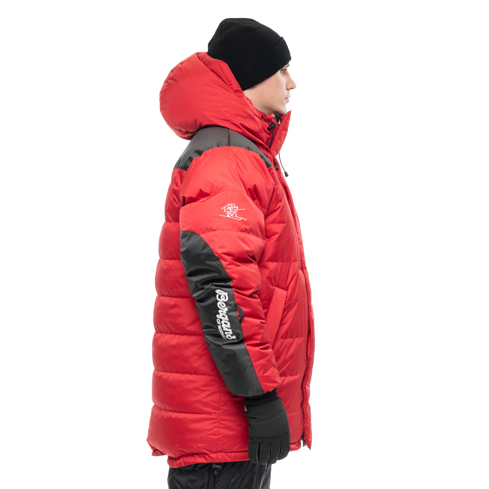 Expedition Down Unisex Parka Red/Black