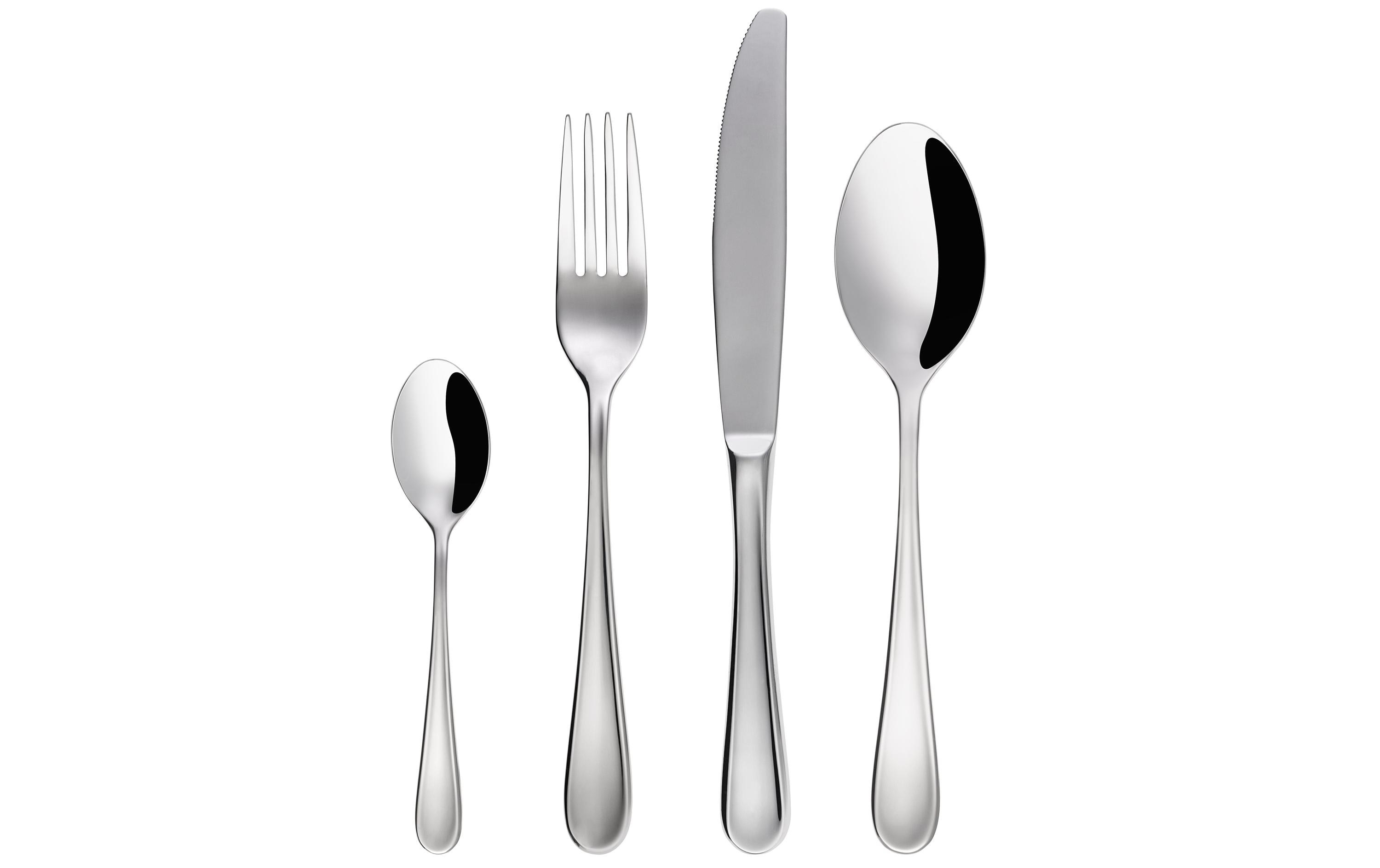 Besteck-Set Omaha 36-teilig, Silber<br>Tafelbesteck für 6 Personen