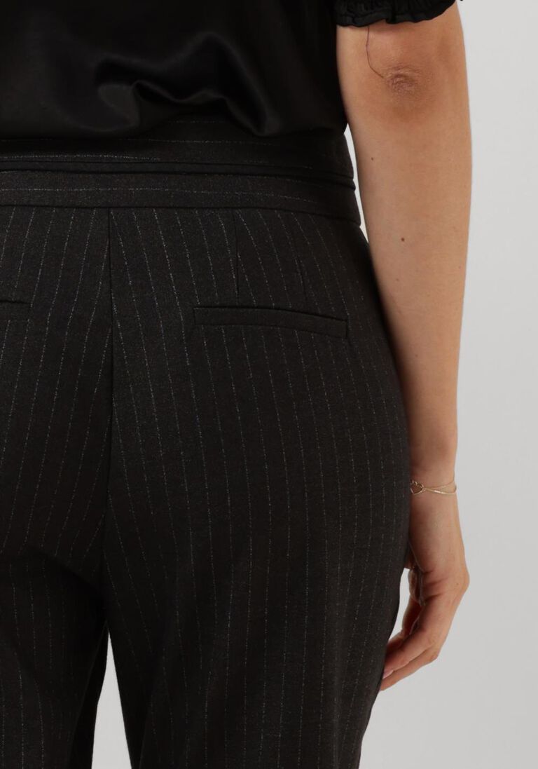 zwarte aaiko pantalon parene pinstripe vis 548