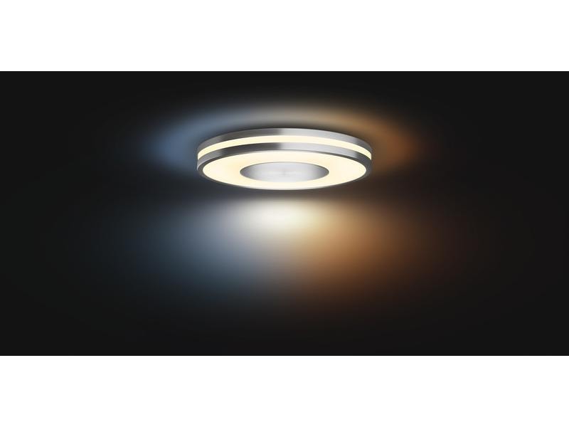 Philips Hue White Amb. Being Deckenleuchte silber 2400 lm LED Deckenlampe