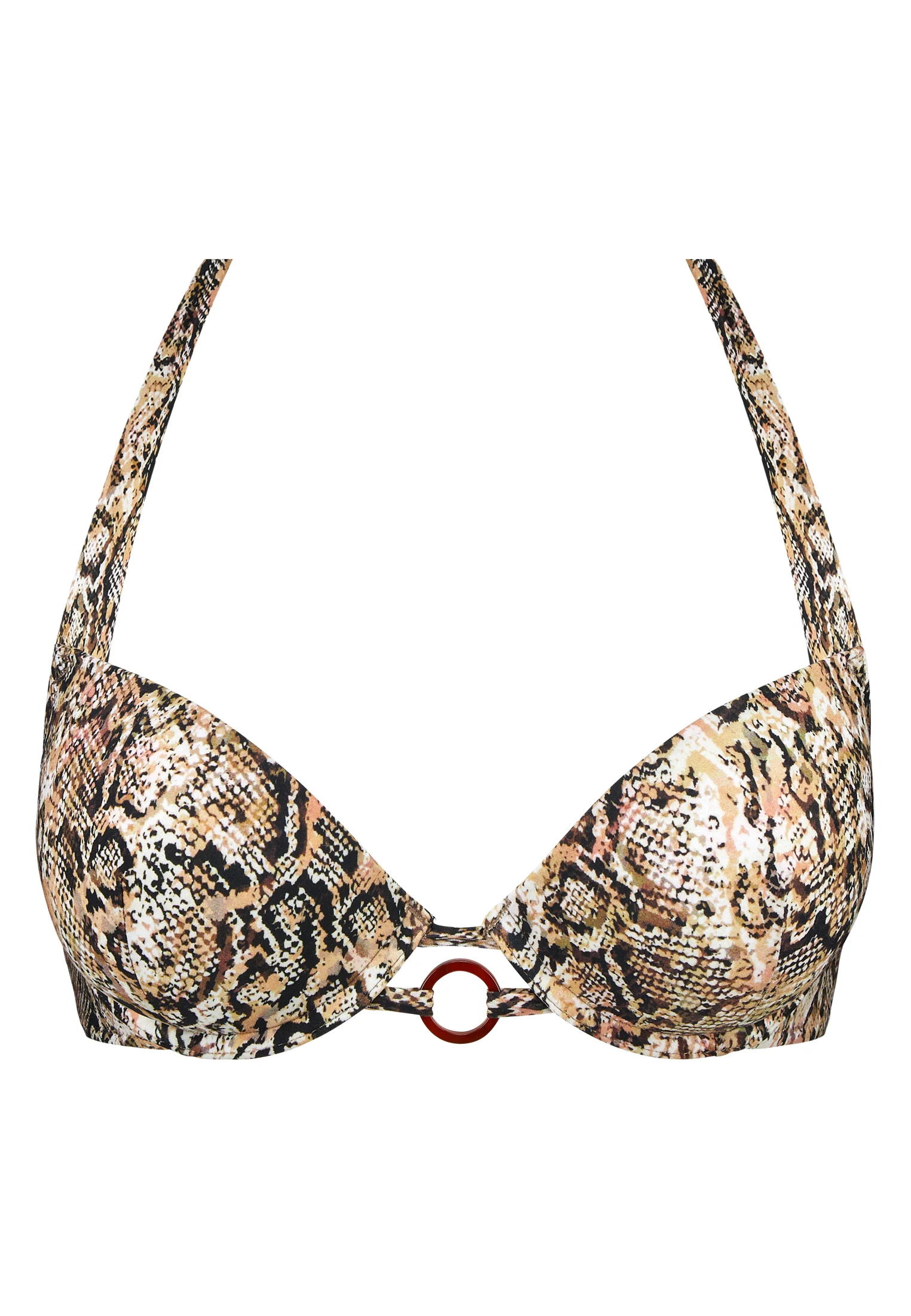FIERCE SPIRIT - Haut de maillot de bain push-up | Beige