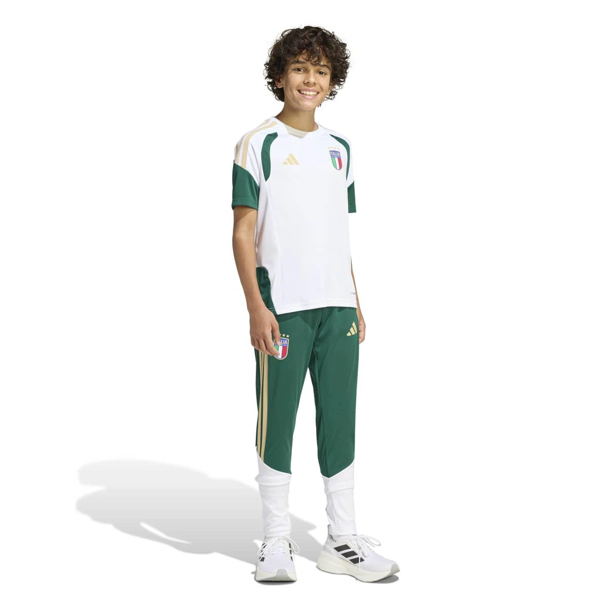 T-Shirt adidas Itália Training Mundial 2026 Criança