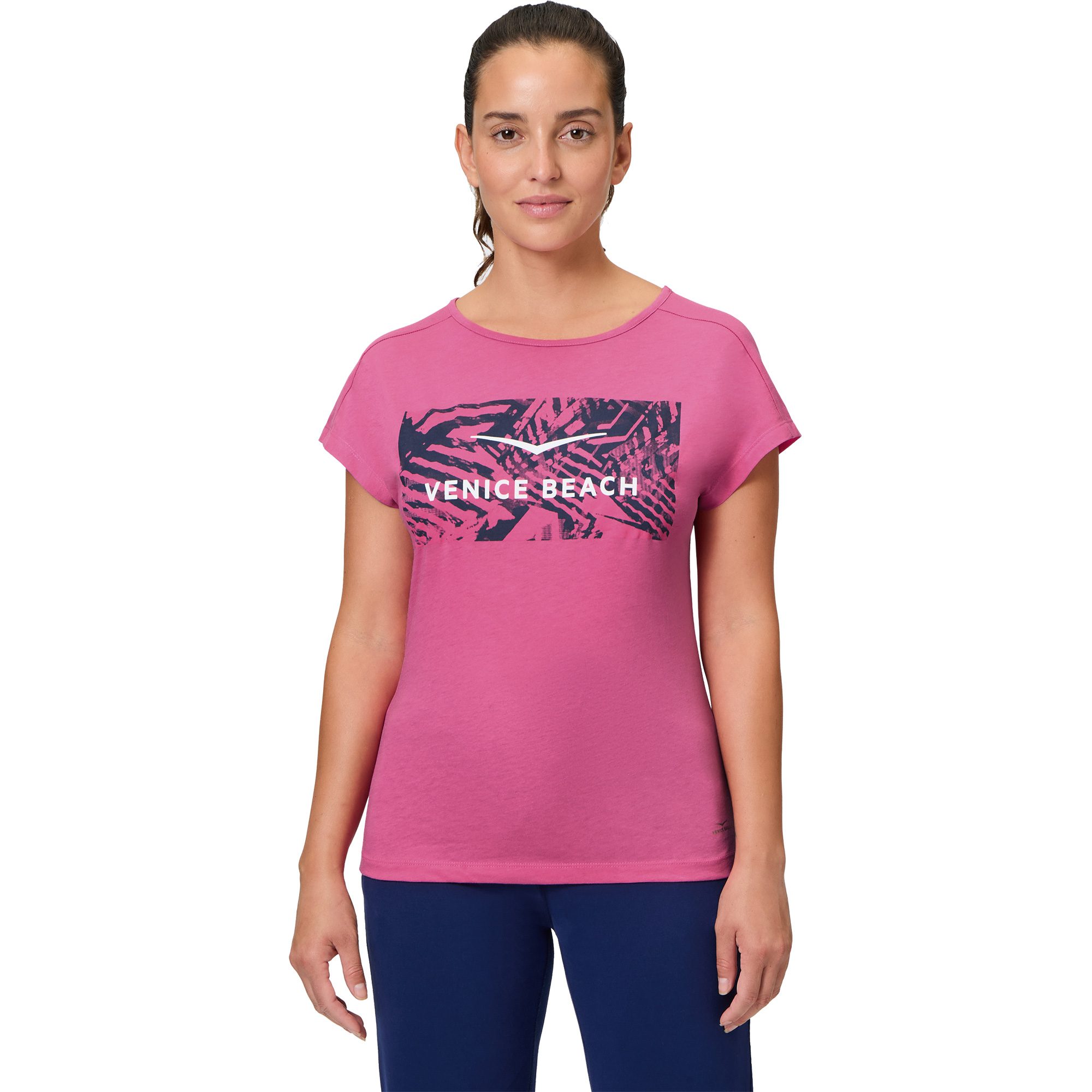Venice Beach Tia T-Shirt Damen peony