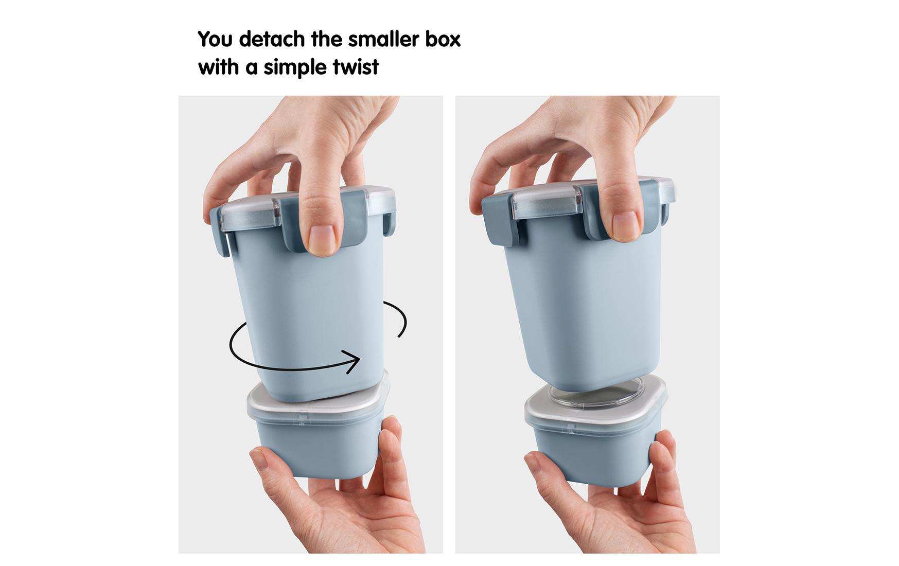 Lunch Cup BlauLunchbox-Set