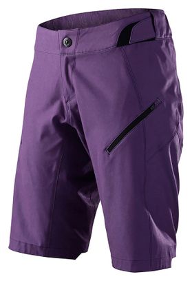 Short Troy Lee Designs Lilium Shell Orchid Violet