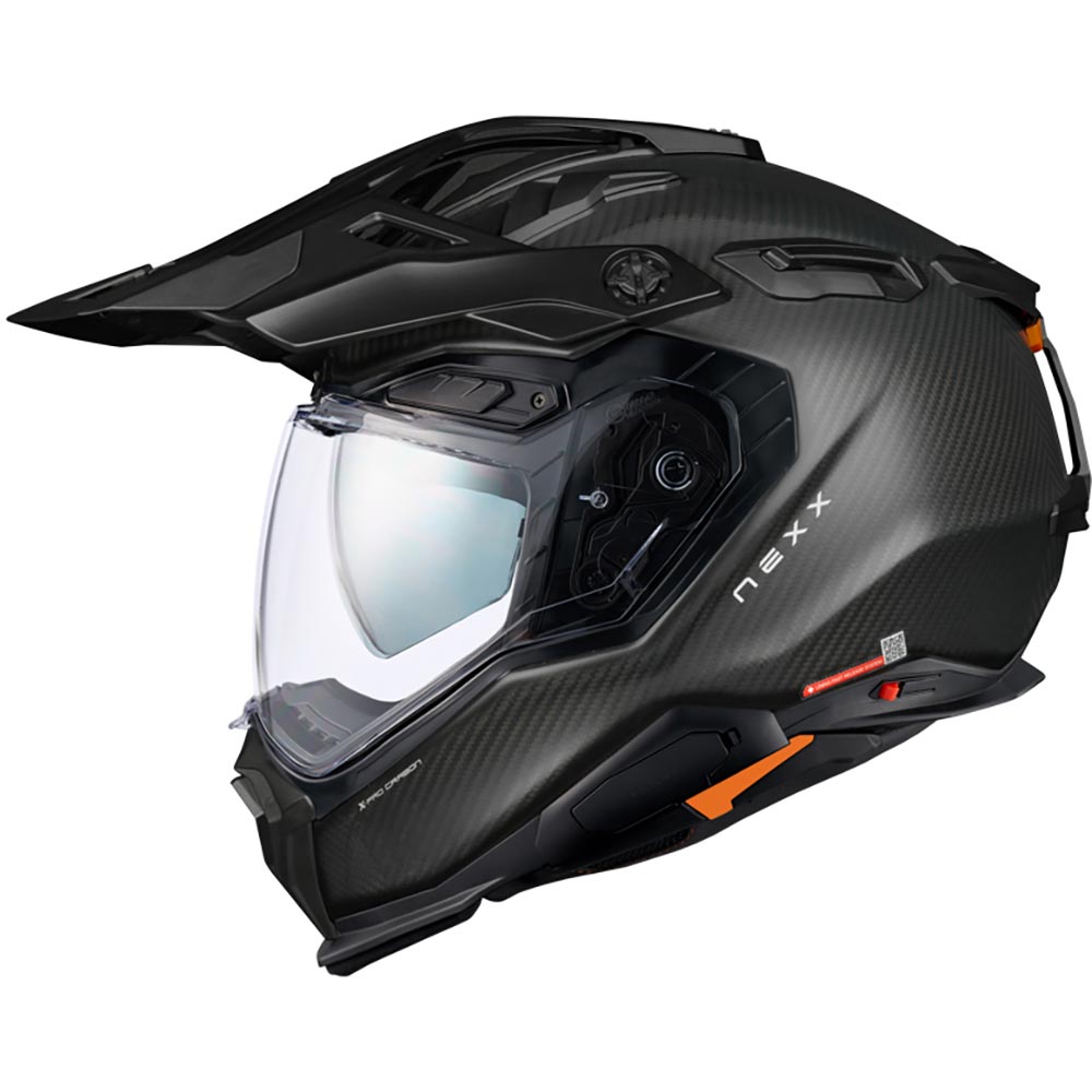 Nexx - Casque X.WED3 Zero Pro Carbone / Noir / Orange / Mat