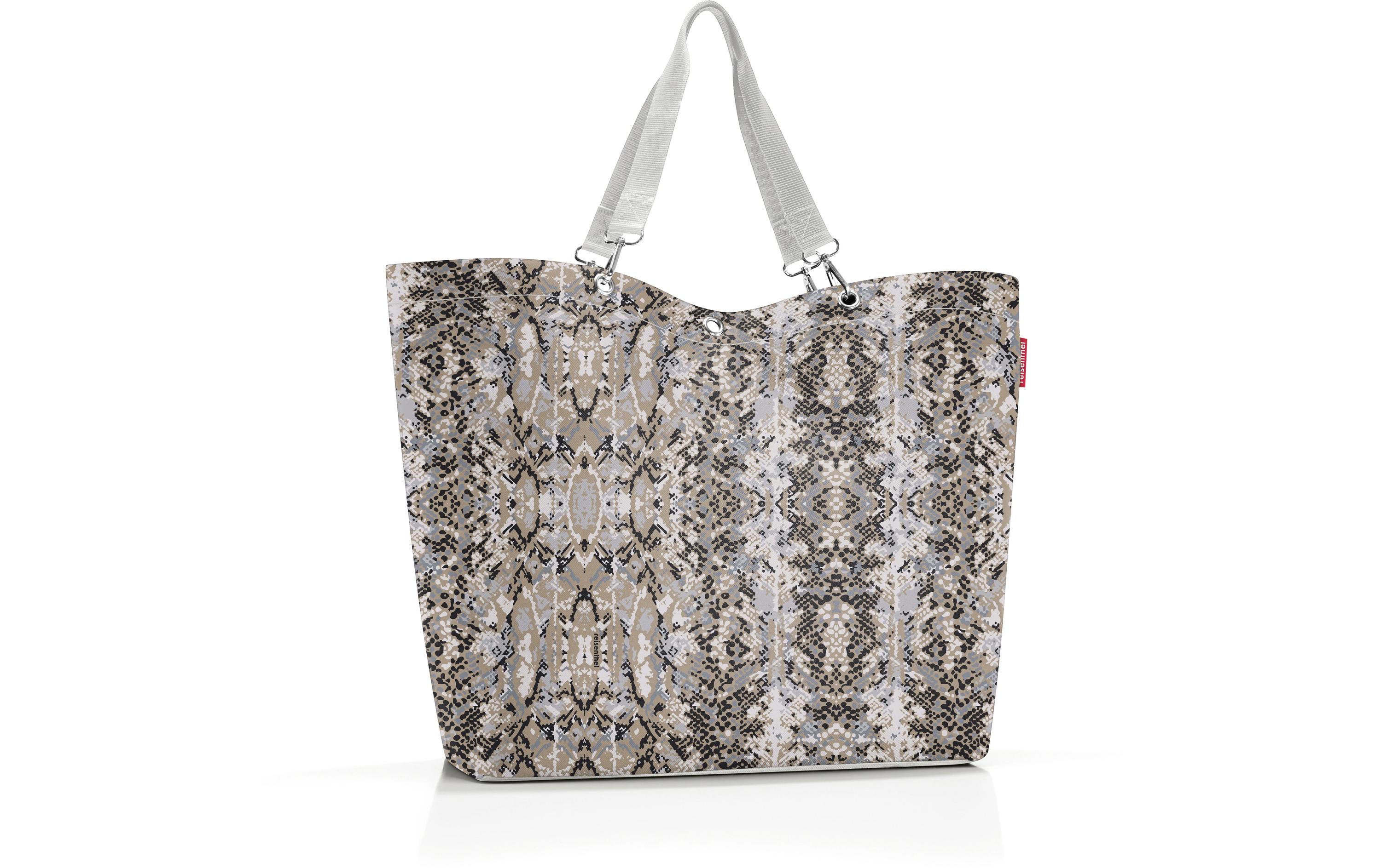Tasche Shopper XL Snake SandEinkaufstasche mit Tragegriffen
