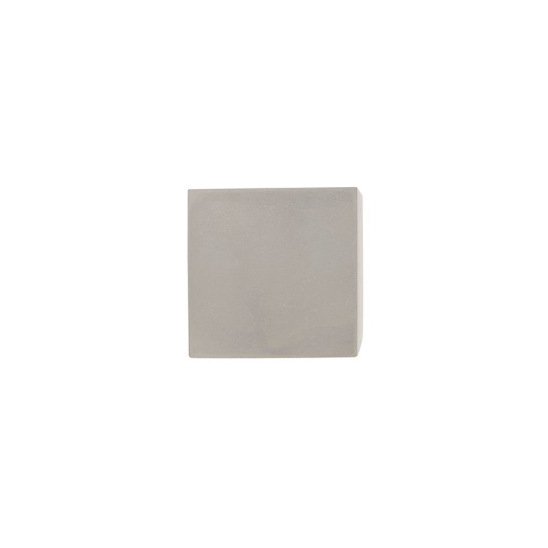 Landelijke vierkante wandlamp beton - Alban