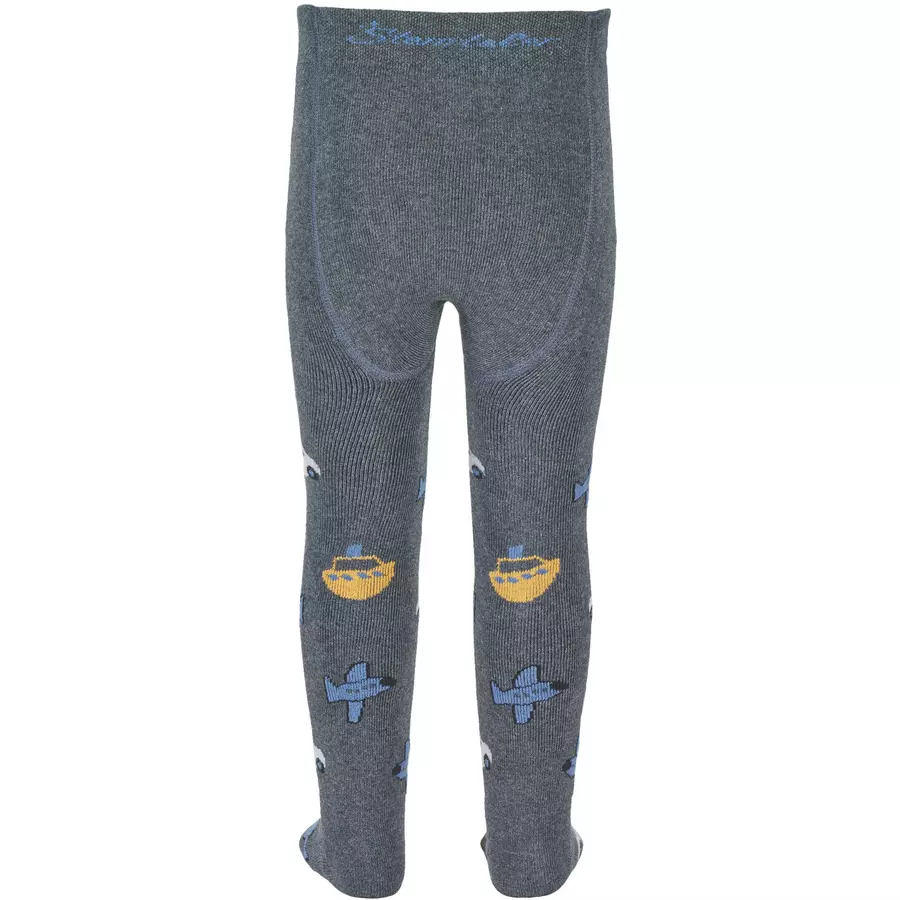 Sterntaler Strumpfhose Fahrzeuge anthrazit