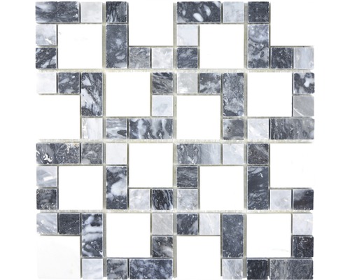 Mozaïek XNM MC749 30,5x30,5 cm combinatie steenmix