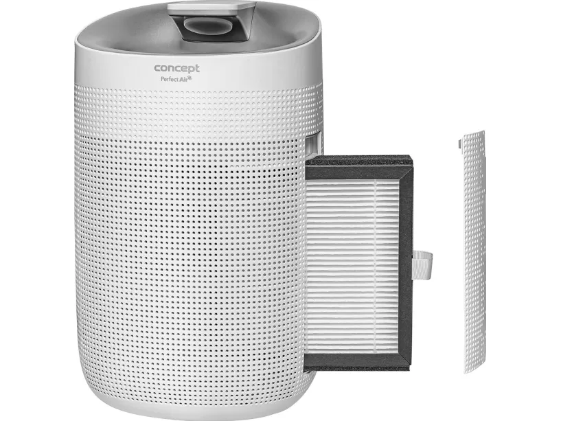 Concept OV1200 dehumidifier Perfect Air dehumidifier and air purifier white