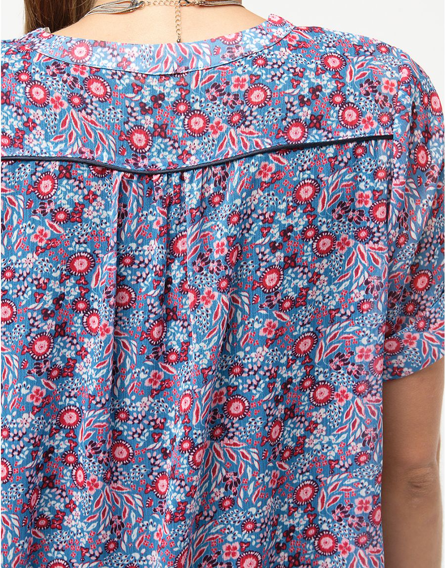 Blouse fluide fleurie